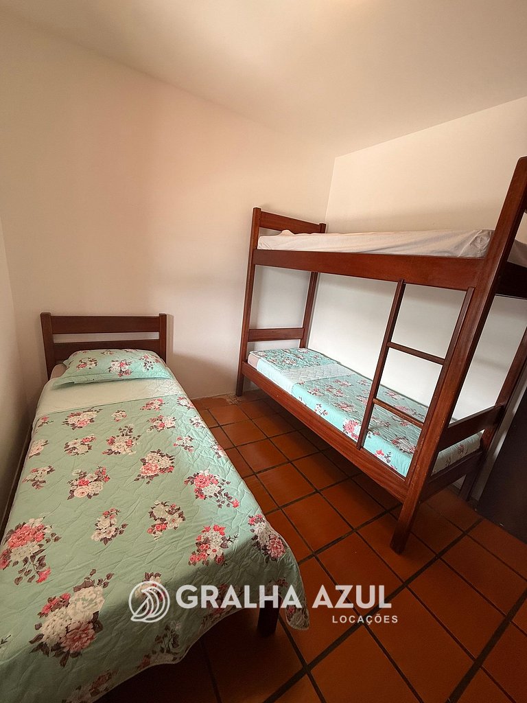 Apartamento de 02 quartos no centro de Garopaba!