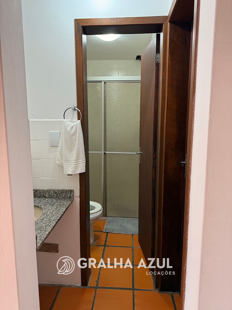 Apartamento de 02 quartos no centro de Garopaba!