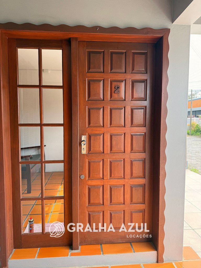 Apartamento de 02 quartos no centro de Garopaba!
