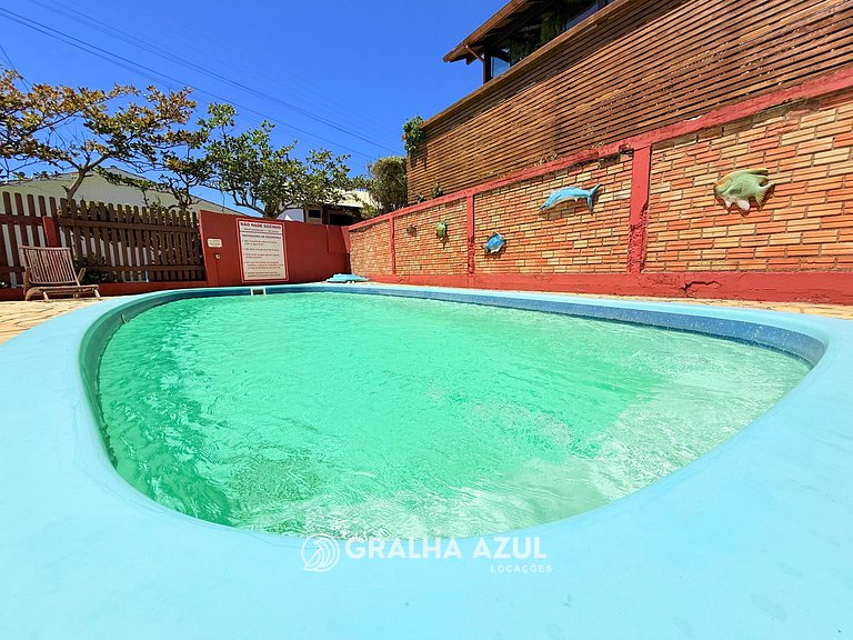 Casa à beira mar na Praia da Villa