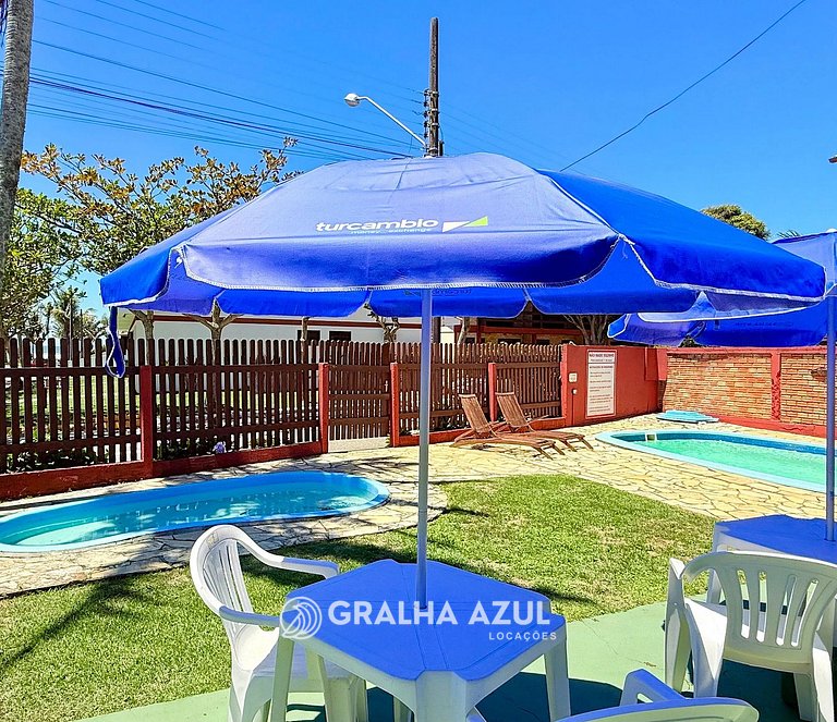 Casa à beira mar na Praia da Villa